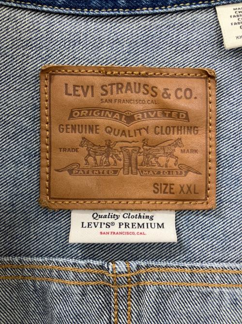 LEVI'S PReMIUM（リーバイス プレミアム）LEVI'S PReMIUM (リーバイス プレミアム) PC9-A9518-0000　1st TYPE DENIM JACKET インディゴ サイズ:XXLの古着・服飾アイテム
