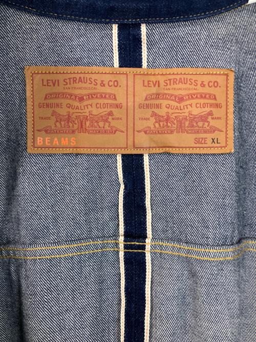 LEVI'S VINTAGE CLOTHING（リーバイス ビンテージ クロージング）LEVI'S VINTAGE CLOTHING (リーバイス ビンテージ クロージング) BEAMS (ビームス) A8424-0001 SUPER WIDE V2 TYPE I TRUCKER インディゴ サイズ:XLの古着・服飾アイテム