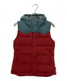 Patagonia（パタゴニア）の古着「27746　ダウンベスト」｜グレー×レッド