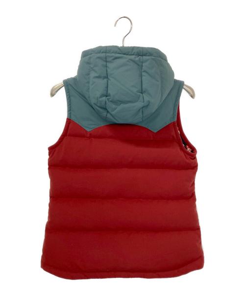 Patagonia（パタゴニア）Patagonia (パタゴニア) 27746　ダウンベスト グレー×レッド サイズ:Sの古着・服飾アイテム