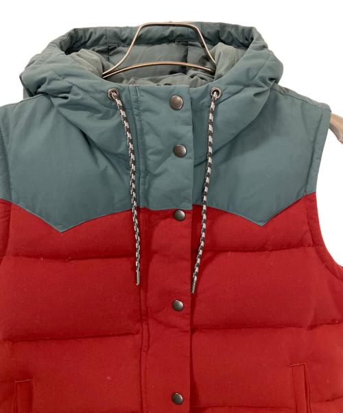 Patagonia（パタゴニア）Patagonia (パタゴニア) 27746　ダウンベスト グレー×レッド サイズ:Sの古着・服飾アイテム