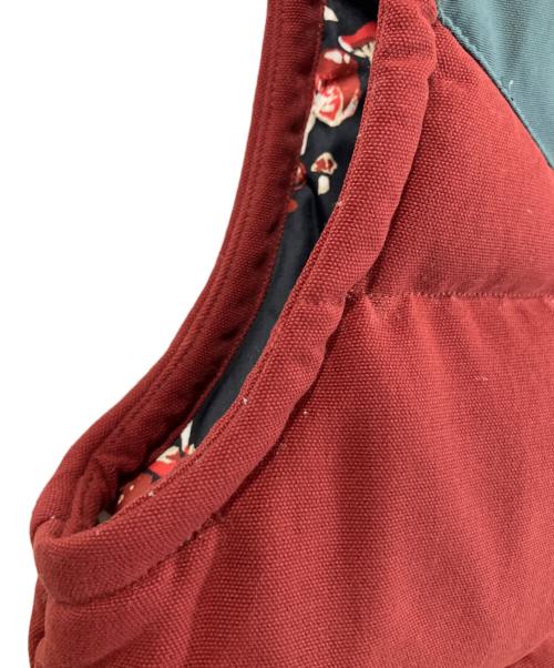 Patagonia（パタゴニア）Patagonia (パタゴニア) 27746　ダウンベスト グレー×レッド サイズ:Sの古着・服飾アイテム