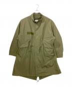 FREAK'S STOREフリークスストア）の古着「F21-TKF-26 M-65ライナー付モッズコート」｜グリーン