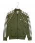 adidas（アディダス）の古着「IA4784　クラシックス SSTトラックジャケット」｜オリーブ