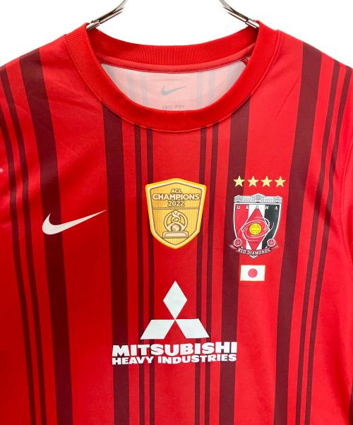 NIKE（ナイキ）NIKE (ナイキ) ゲームシャツ レッド サイズ:3XLの古着・服飾アイテム
