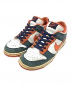 NIKE SBナイキエスビー）の古着「Dunk Low Broncos」｜ネイビー×オレンジ×ホワイト