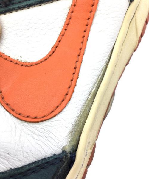 NIKE SB（ナイキエスビー）NIKE SB (ナイキエスビー) Dunk Low Broncos ネイビー×オレンジ×ホワイト サイズ:US10.5、UK9.5＜EUR44.5、CM28.5の古着・服飾アイテム