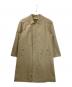 BURBERRY LONDON（バーバリーロンドン）の古着「BAB55-590-88 ライナー付ステンカラーコート」｜ベージュ
