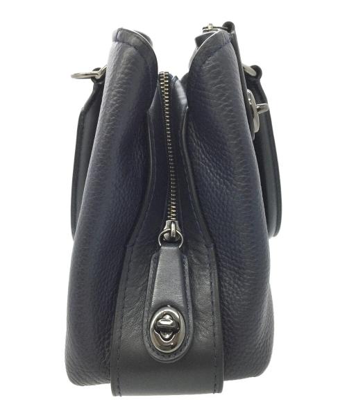 COACH（コーチ）COACH (コーチ) 2WAYバッグ ネイビーの古着・服飾アイテム