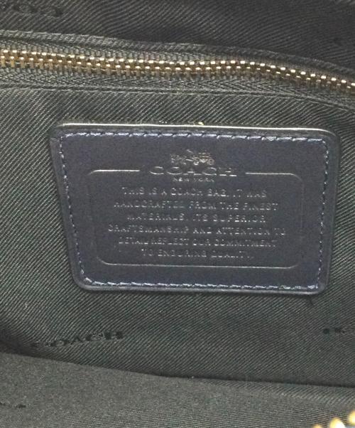 COACH（コーチ）COACH (コーチ) 2WAYバッグ ネイビーの古着・服飾アイテム