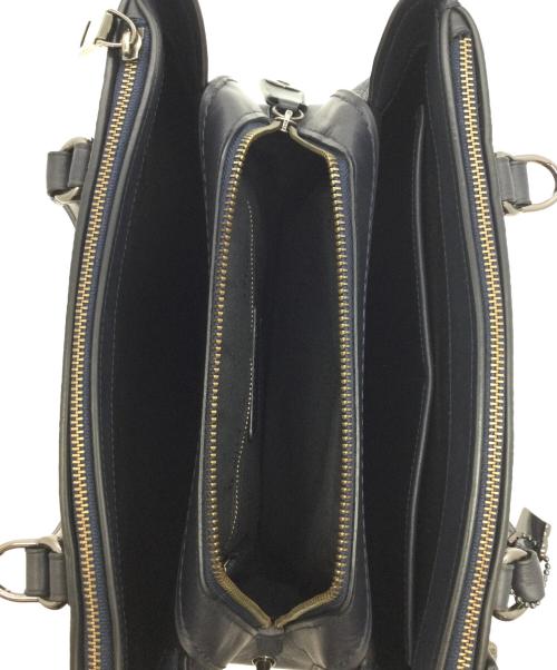 COACH（コーチ）COACH (コーチ) 2WAYバッグ ネイビーの古着・服飾アイテム