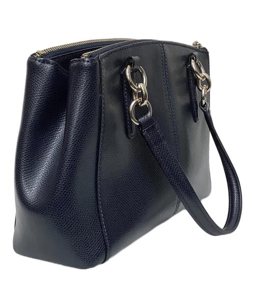 COACH（コーチ）COACH (コーチ) 2WAYバッグ ネイビーの古着・服飾アイテム