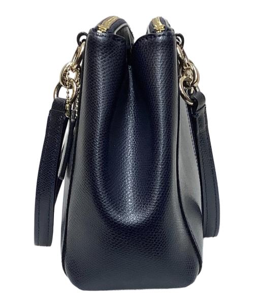 COACH（コーチ）COACH (コーチ) 2WAYバッグ ネイビーの古着・服飾アイテム