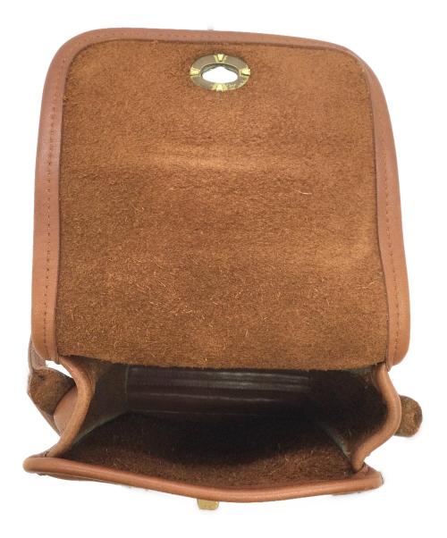 COACH（コーチ）COACH (コーチ) レザーショルダーポーチ ブラウンの古着・服飾アイテム