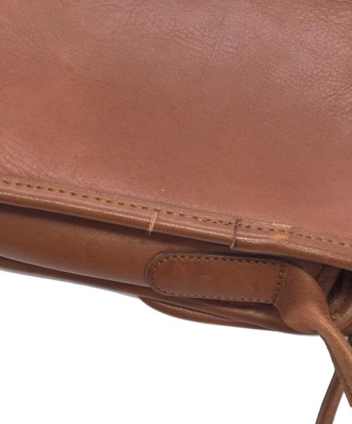 COACH（コーチ）COACH (コーチ) レザーショルダーポーチ ブラウンの古着・服飾アイテム