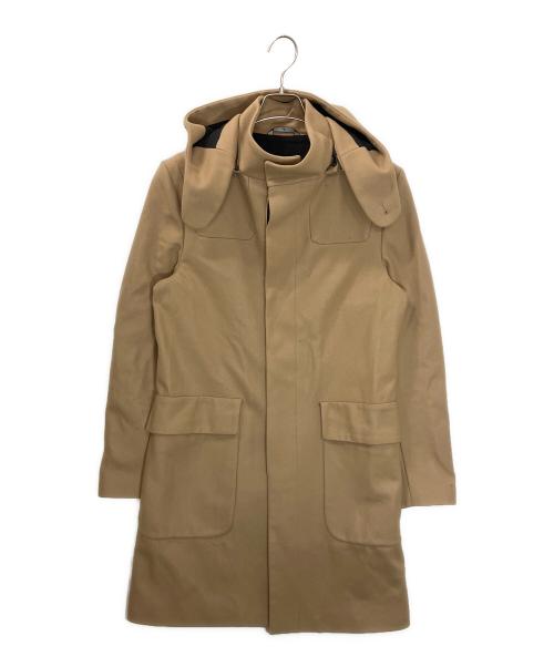 HEVO（イーヴォ）HEVO (イーヴォ) 5HGALA710　フーデッドコート ブラウン サイズ:46の古着・服飾アイテム