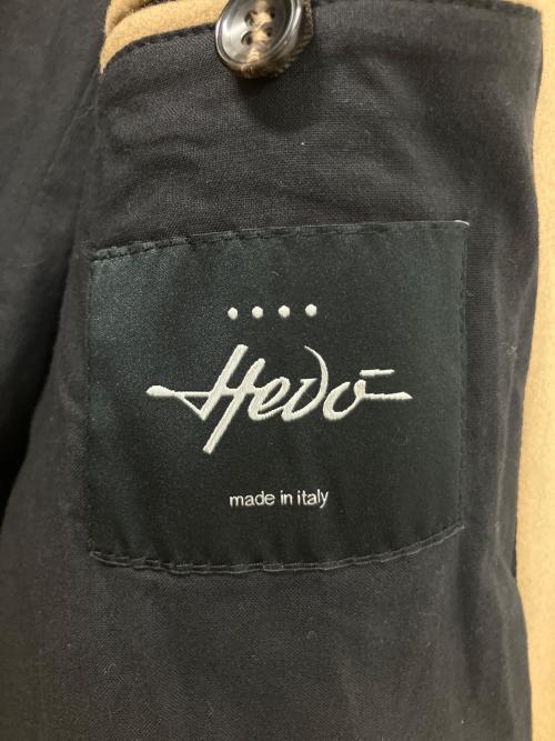 HEVO（イーヴォ）HEVO (イーヴォ) 5HGALA710　フーデッドコート ブラウン サイズ:46の古着・服飾アイテム