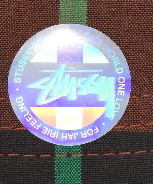 stussy（ステューシー）stussy (ステューシー) キャップ ブラウン×グリーンの古着・服飾アイテム