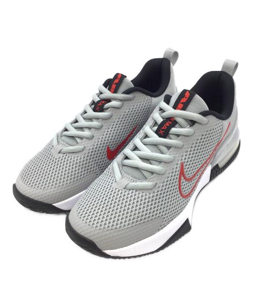 NIKE（ナイキ）NIKE (ナイキ) AIR MAX ALPHA TRAINER 6 グレー×ホワイト サイズ:US8.5、UK7.5、EUR42、cm26.5、BR40、CN265の古着・服飾アイテム
