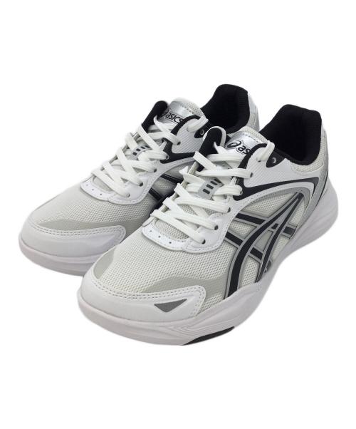 asics（アシックス）asics (アシックス) スニーカー ホワイト×ブラック サイズ:US6、UK5、EUR39、cm24、BR36.5、CN240(2.5)の古着・服飾アイテム