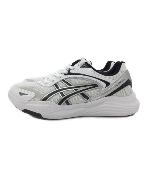 asics（アシックス）asics (アシックス) スニーカー ホワイト×ブラック サイズ:US6、UK5、EUR39、cm24、BR36.5、CN240(2.5)の古着・服飾アイテム