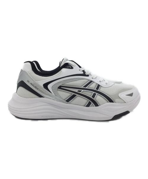 asics（アシックス）asics (アシックス) スニーカー ホワイト×ブラック サイズ:US6、UK5、EUR39、cm24、BR36.5、CN240(2.5)の古着・服飾アイテム