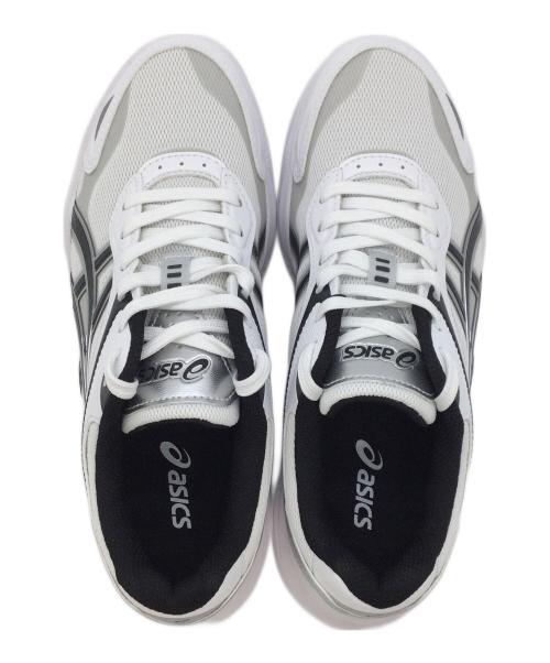 asics（アシックス）asics (アシックス) スニーカー ホワイト×ブラック サイズ:US6、UK5、EUR39、cm24、BR36.5、CN240(2.5)の古着・服飾アイテム