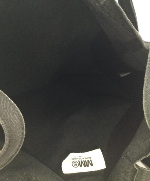 MM6 Maison Margiela（エムエムシックスメゾンマルジェラ）MM6 Maison Margiela (エムエムシックスメゾンマルジェラ) トートバッグ ブラックの古着・服飾アイテム