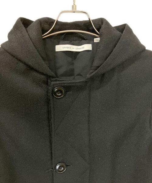 UNIQLO（ユニクロ）UNIQLO (ユニクロ) LEMAIRE (ルメール) ダッフルコート ブラック サイズ:Sの古着・服飾アイテム