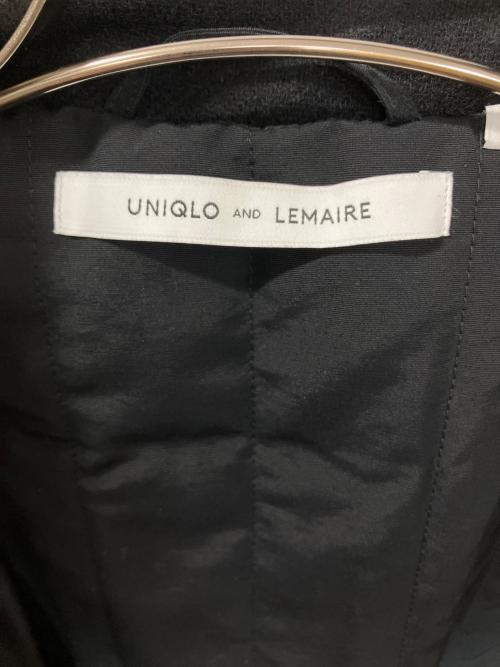 UNIQLO（ユニクロ）UNIQLO (ユニクロ) LEMAIRE (ルメール) ダッフルコート ブラック サイズ:Sの古着・服飾アイテム