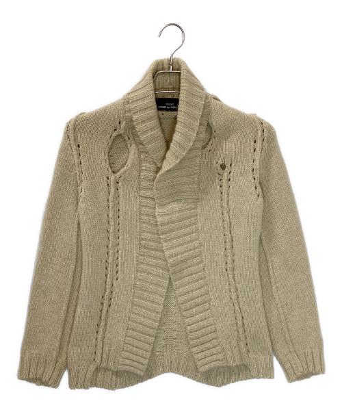 tricot COMME des GARCONS（トリココムデギャルソン）tricot COMME des GARCONS (トリココムデギャルソン) TT-N034 厚手カーディガン アイボリー サイズ:記載無しの古着・服飾アイテム