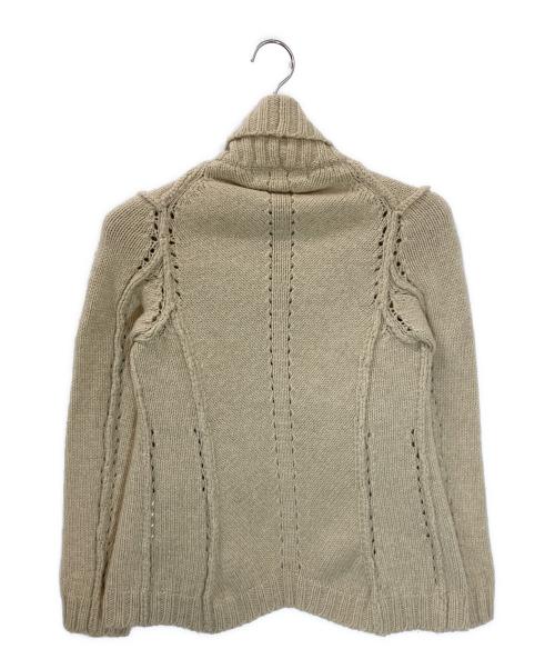 tricot COMME des GARCONS（トリココムデギャルソン）tricot COMME des GARCONS (トリココムデギャルソン) TT-N034 厚手カーディガン アイボリー サイズ:記載無しの古着・服飾アイテム