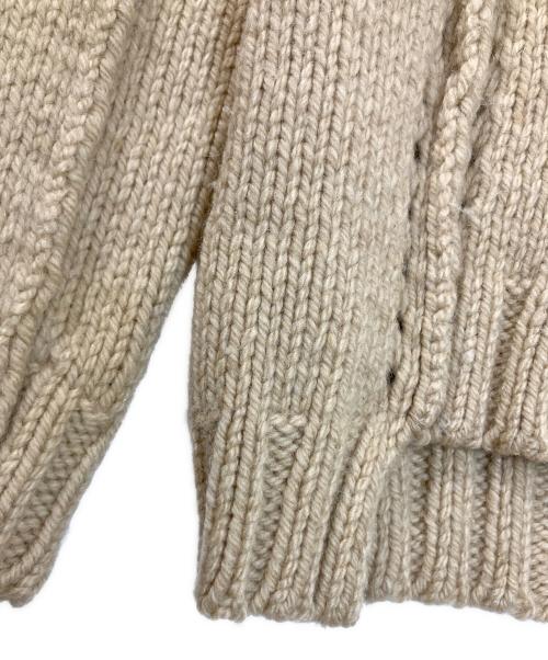 tricot COMME des GARCONS（トリココムデギャルソン）tricot COMME des GARCONS (トリココムデギャルソン) TT-N034 厚手カーディガン アイボリー サイズ:記載無しの古着・服飾アイテム