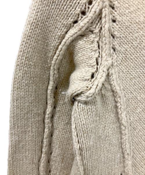 tricot COMME des GARCONS（トリココムデギャルソン）tricot COMME des GARCONS (トリココムデギャルソン) TT-N034 厚手カーディガン アイボリー サイズ:記載無しの古着・服飾アイテム
