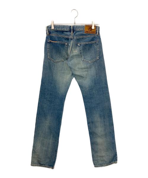 Hysteric Glamour（ヒステリックグラマー）Hysteric Glamour (ヒステリックグラマー) 0121AP05　ヴィンテージ加工スタッズデニムパンツ インディゴ サイズ:XSの古着・服飾アイテム
