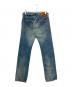 Hysteric Glamour (ヒステリックグラマー) 0121AP05　ヴィンテージ加工スタッズデニムパンツ インディゴ サイズ:XS：6000円