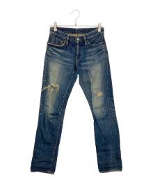 Hysteric Glamour（ヒステリックグラマー）の古着「2AP-6431　スタッズデニムパンツ」｜インディゴ
