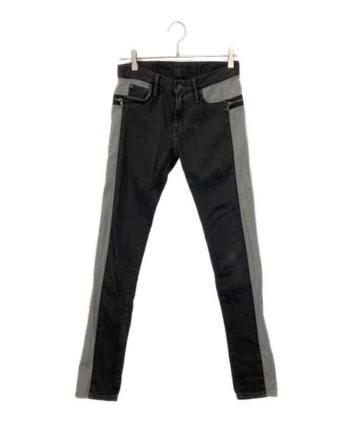 Hysteric Glamour（ヒステリックグラマー）Hysteric Glamour (ヒステリックグラマー) 0133AP06　スキニーデニムパンツ ブラック サイズ:XSの古着・服飾アイテム