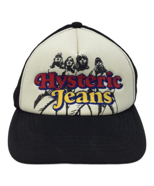 Hysteric Glamour（ヒステリックグラマー）Hysteric Glamour (ヒステリックグラマー) メッシュキャップ ブラックの古着・服飾アイテム