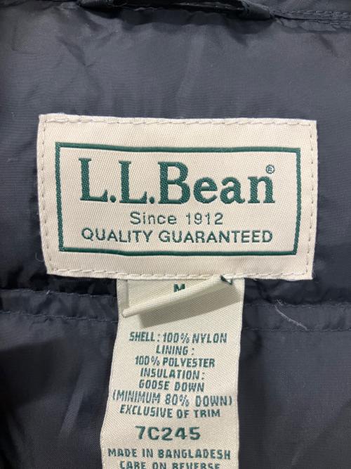 L.L.Bean（エルエルビーン）L.L.Bean (エルエルビーン) 7C245　ダウンジャケット ブラック サイズ:Mの古着・服飾アイテム
