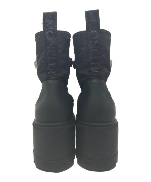 MONCLER（モンクレール）MONCLER (モンクレール) コンバットブーツ ブラック サイズ:38の古着・服飾アイテム