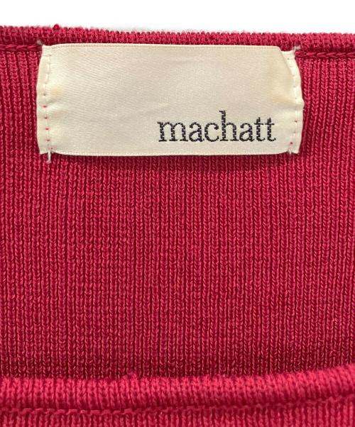 machatt（マチャット）machatt (マチャット) ニットワンピース パープル サイズ:記載無しの古着・服飾アイテム
