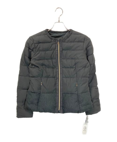 Bouchon（ブション）Bouchon (ブション) 中綿ジャケット ネイビー サイズ:38の古着・服飾アイテム