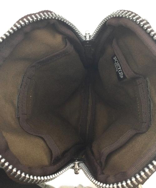 PORTER（ポーター）PORTER (ポーター) ショルダーバッグ ブラウンの古着・服飾アイテム