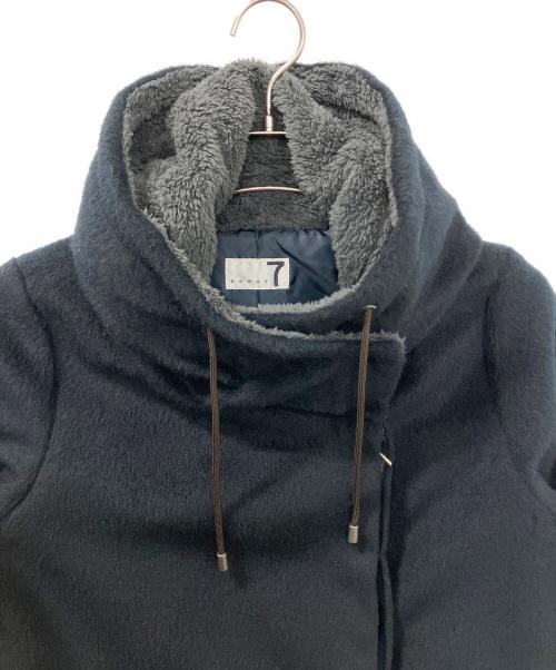 soeur7（スール）soeur7 (スール) ショートコート ネイビー サイズ:９号の古着・服飾アイテム