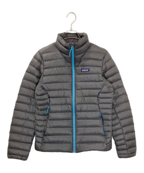 Patagonia（パタゴニア）Patagonia (パタゴニア) 84675FA22 ダウンジャケット グレー×ブルー サイズ:XSの古着・服飾アイテム
