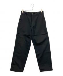 Dickies×N.HOOLYWOOD（ディッキーズ×エヌ ハリウッド）の古着「2232-CP27-019 peg　ワークパンツ」｜ブラック