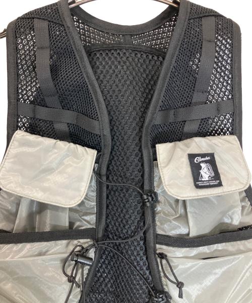 FREAK'S STORE（フリークスストア）FREAK'S STORE (フリークスストア) 14-88-1288-00071-1399　fes utility vest グレー×ブラック サイズ:記載無しの古着・服飾アイテム