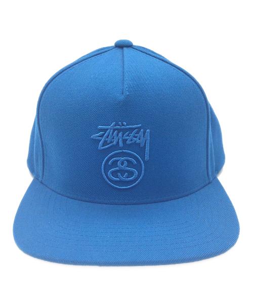 stussy（ステューシー）stussy (ステューシー) キャップ ブルーの古着・服飾アイテム