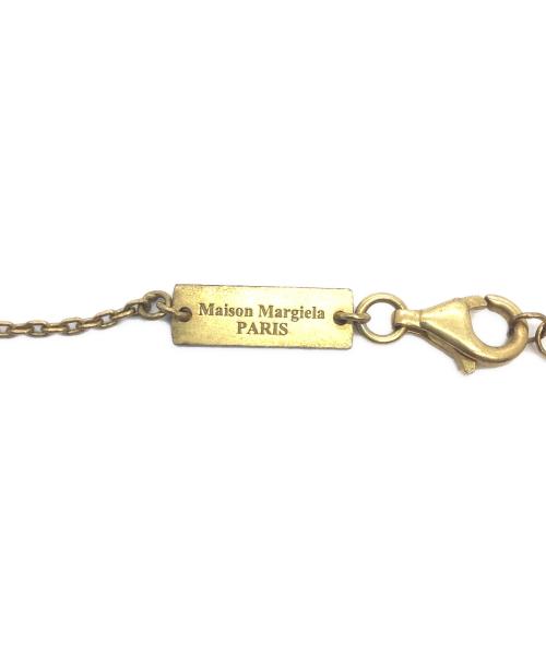 Maison Margiela（メゾンマルジェラ）Maison Margiela (メゾンマルジェラ) ナンバリング リング ネックレス ゴールドの古着・服飾アイテム